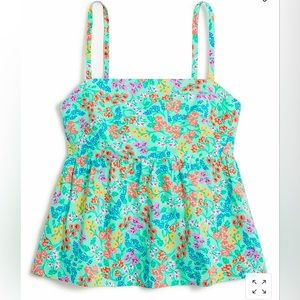 NWT - J Crew Factory tie-back strapped top. Size 2